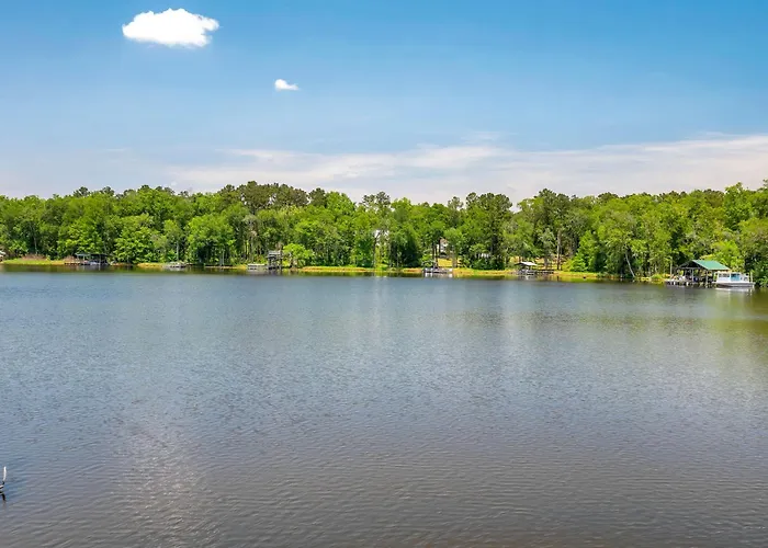 Waterfront On Talquin - Near Fsu - Stunning Views - 2 Story Deck - Fire Pit - Fast 1000 Mbps Internet - 3 Min From Boat Ramp Сasa de vacaciones *